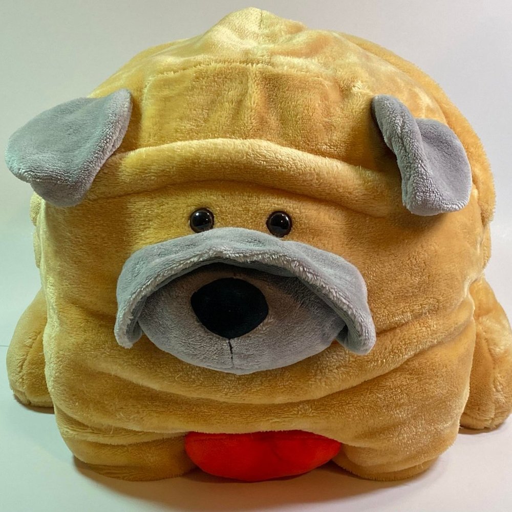 Animal Adventure Wrinkly Dog With Heart Plush Stuffed Animal, 2020, 11x15x15"